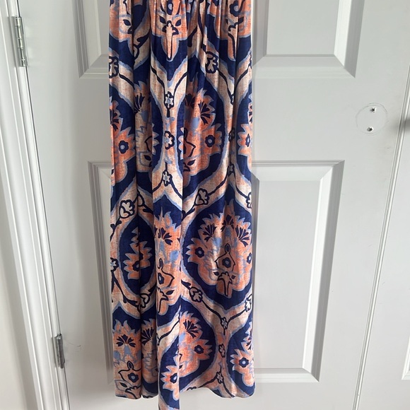 MOON RIVER Women's One Shoulder Smocked Shirred Dress Size Medium - Picture 5 of 10